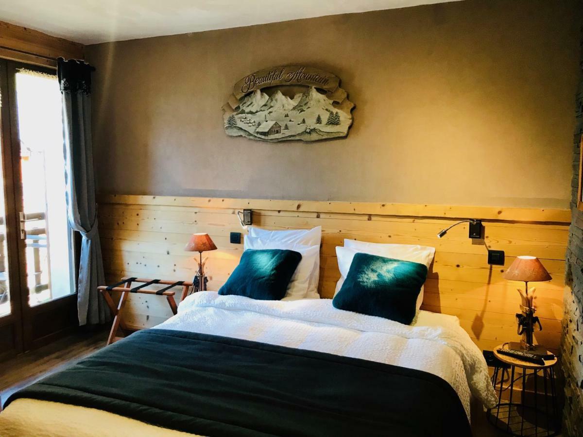 Logis Hotel Les Ancolies Arêches Dış mekan fotoğraf